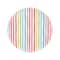 9&#x22; Rainbow Stripe Paper Plates by Celebrate It&#x2122;, 10ct.
